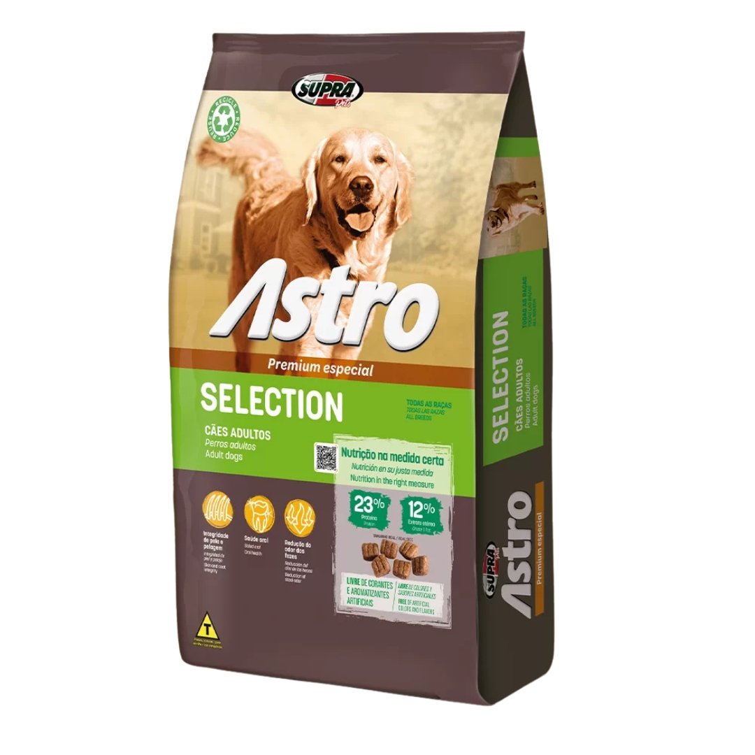 Ração Astro Small Breeds 14 kg - Nutrição Especializada para Cães